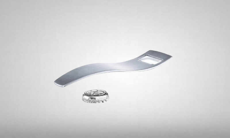 Zack Sinos flesopener mat